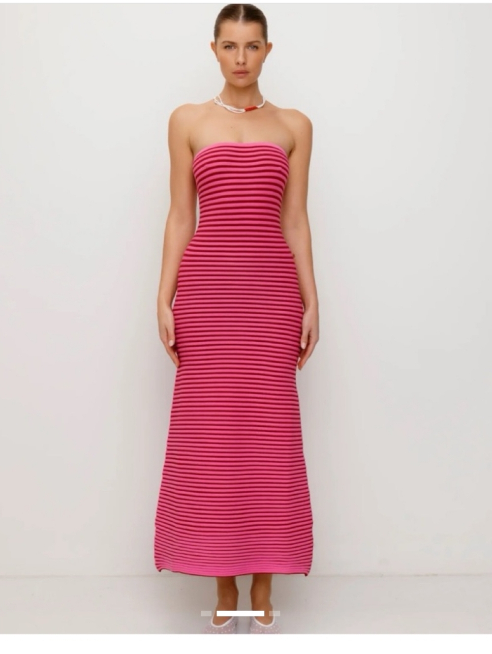 NWT WOLFGANG SUNMOR KNITTED TUBE DRESS-SIZE SMALL